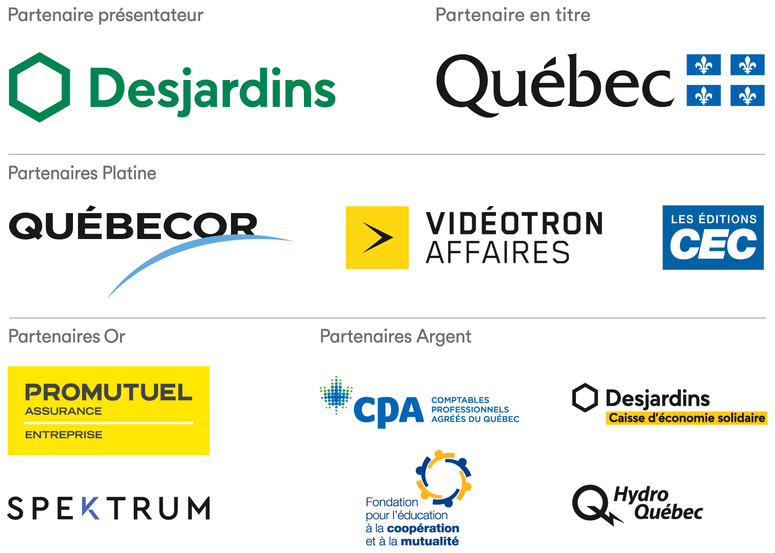 PARTENAIRES NATIONAUX